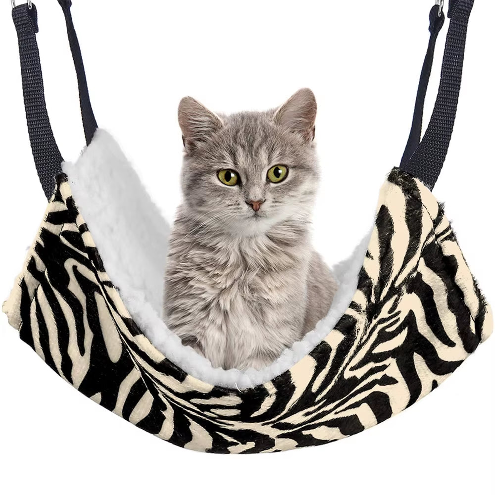 Hanging Cat Hammock Pet Supplies Cat Sleeping Bag Pet Cat Cage Breathable Double-Sided Available Warm Cat Bed Mat