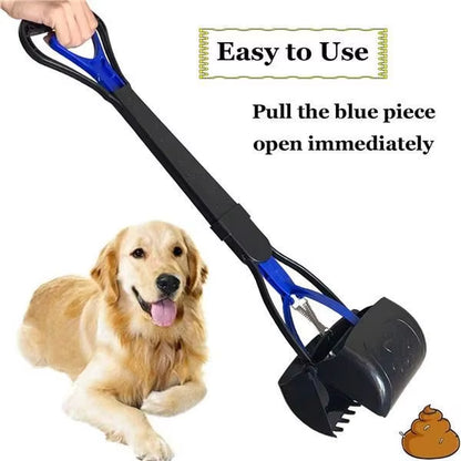 Effortless Pet Clean-Up: Long Handle Pooper Scooper for Dogs and Cats