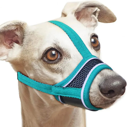 Dog Muzzle Breathable Adjustable Comfortable Pet Muzzle Anti-Chewing Anti-Biting Dog Muzzle Pet Supplies