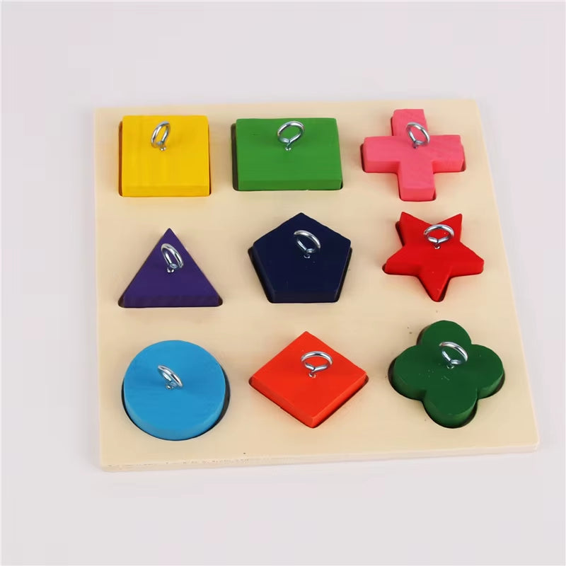 Interactive Wooden Parrot Puzzle Toy - DIY Educational Training for Pet Birds