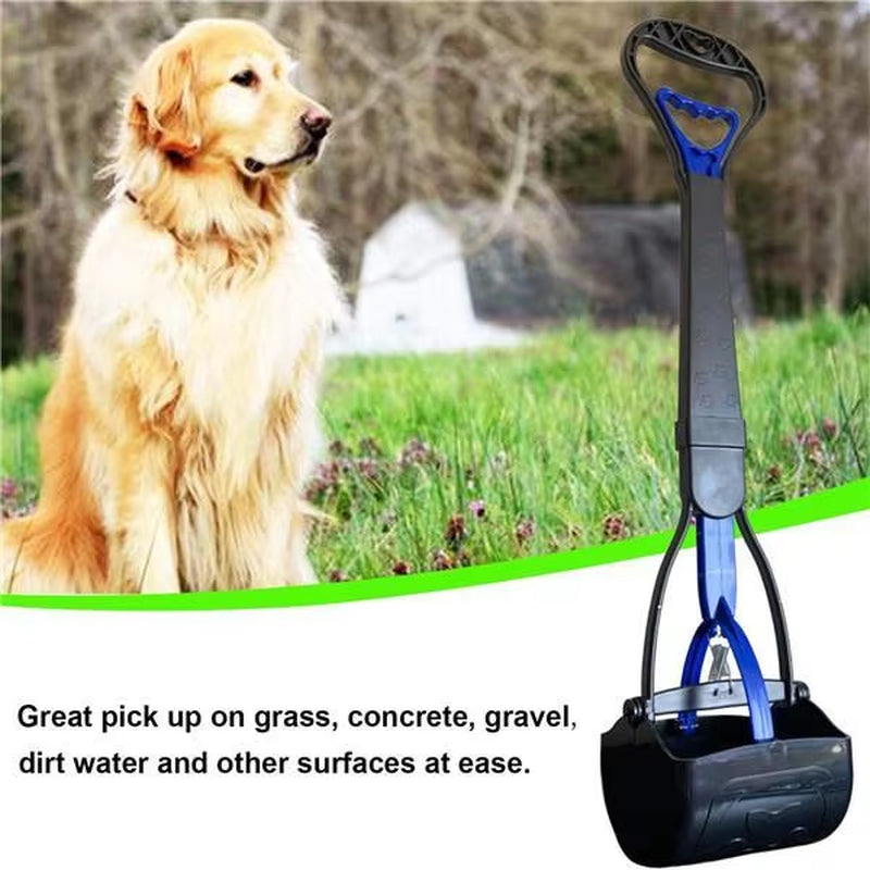 Effortless Pet Clean-Up: Long Handle Pooper Scooper for Dogs and Cats