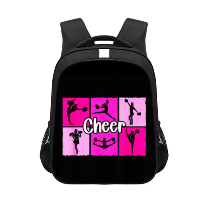 Cheerleading Girls Backpack Teenager Book Bag Cheerleader Dance School Bags Women Laptop Backpacks Travel Daypack Holiday Gifts