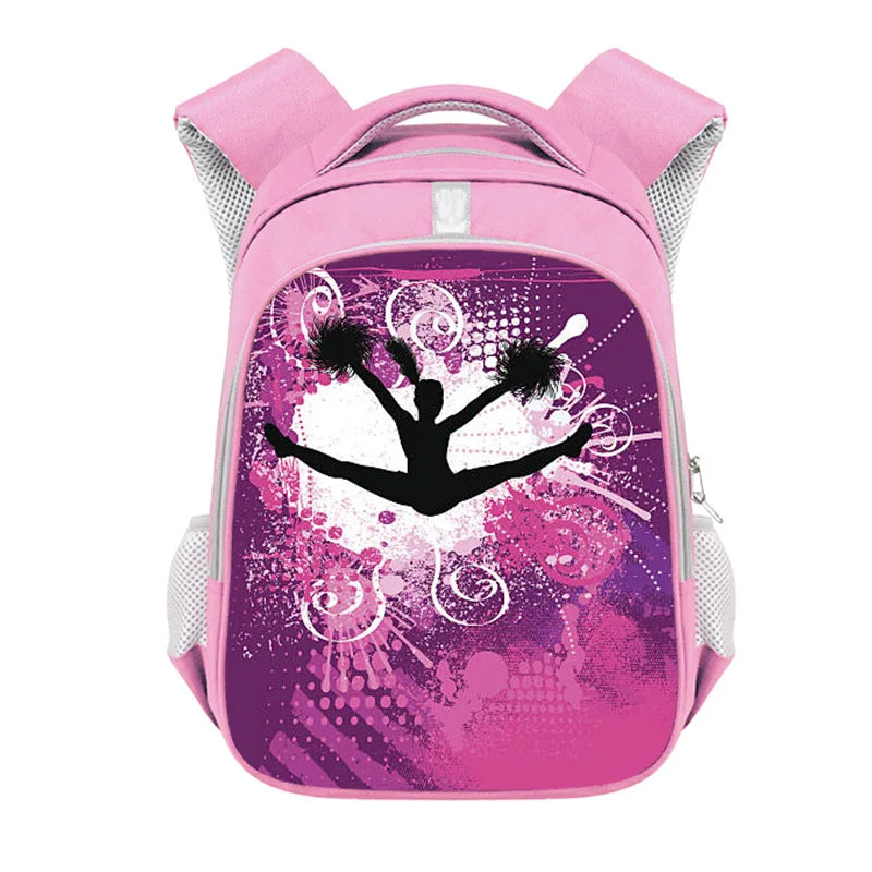 Cheerleading Girls Backpack Teenager Book Bag Cheerleader Dance School Bags Women Laptop Backpacks Travel Daypack Holiday Gifts