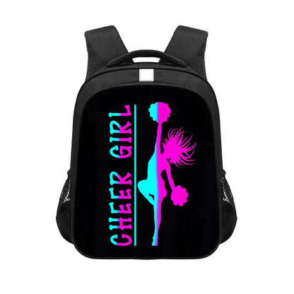 Cheerleading Girls Backpack Teenager Book Bag Cheerleader Dance School Bags Women Laptop Backpacks Travel Daypack Holiday Gifts