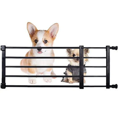 Portable Fence Metal Pet Gates Retractable Safety Fence Dog Gate For Hall Doorways Stairs For Stairs Doorways Pet Gates