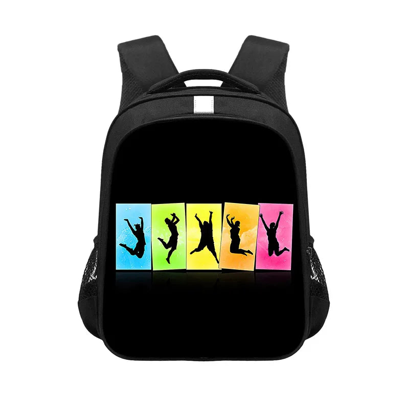 Cheerleading Girls Backpack Teenager Book Bag Cheerleader Dance School Bags Women Laptop Backpacks Travel Daypack Holiday Gifts