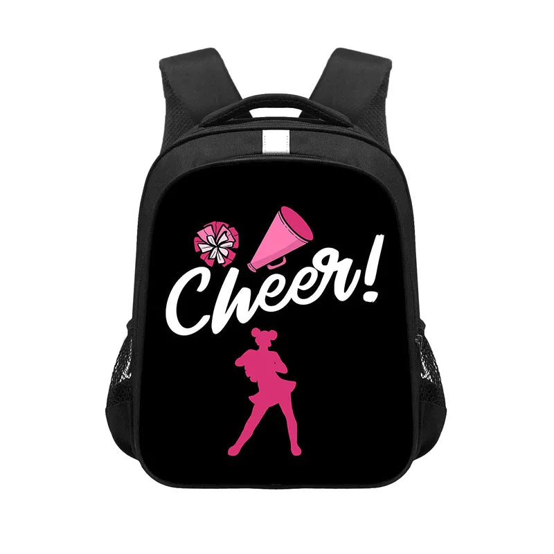 Cheerleading Girls Backpack Teenager Book Bag Cheerleader Dance School Bags Women Laptop Backpacks Travel Daypack Holiday Gifts