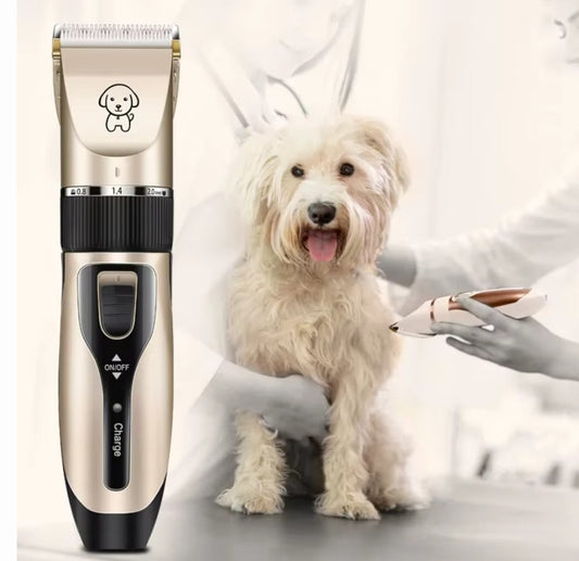 Professional Rechargeable Pet Shaver for Dogs and Cats - Electric Hair Clipper for Grooming